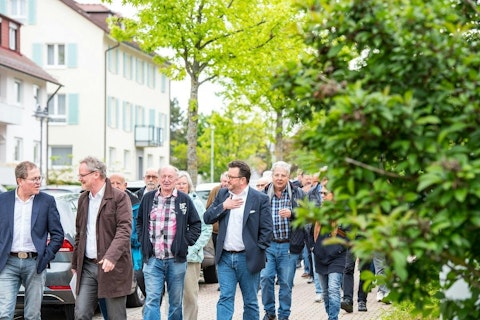 Ortsbegang mit interessierten Bürgern