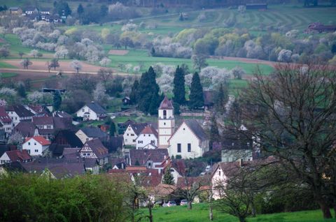 Blick auf Gräfenhausen