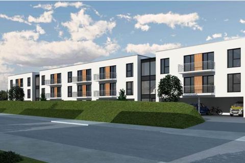 Entwurf Neubau der Wohnanlage für den sozialen Wohnungsbau am Kirchweg