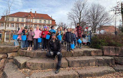 Spielplatz-Putz