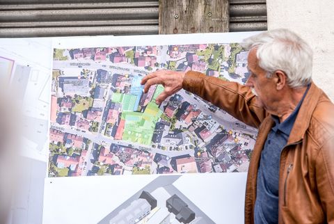 Vorstellung der potenziellen Quartiersentwicklung "Oberdorf"
