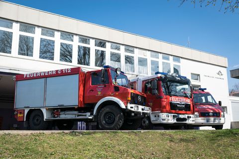 Feuerwehrhaus der Abteilung Gräfenhausen