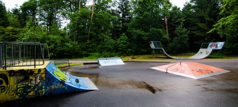 Skateranlage im Erlachwald Birkenfeld