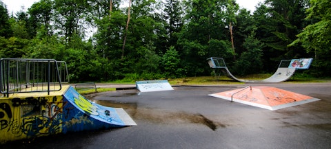 Skateranlage im Erlachwald Birkenfeld