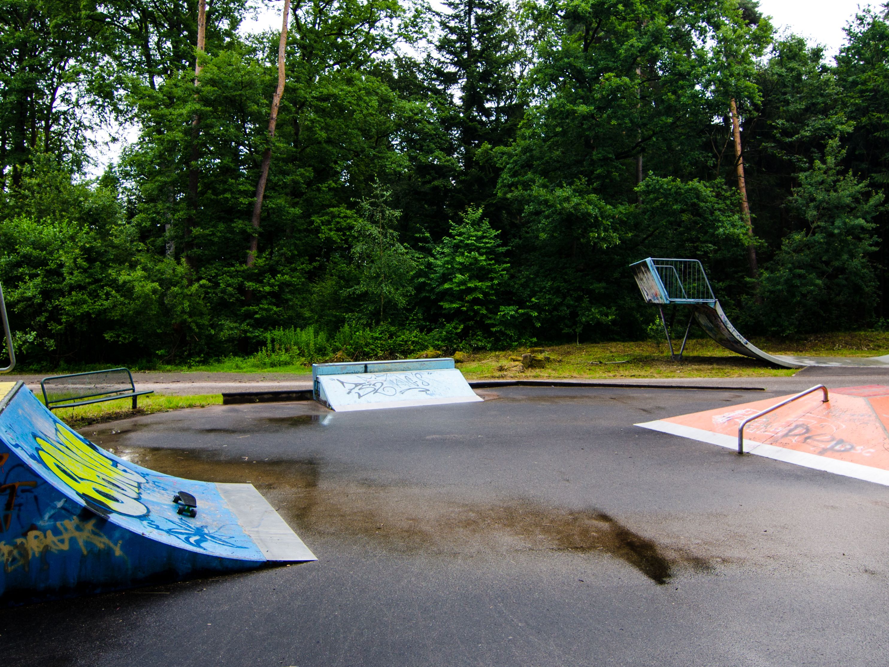 Skateranlage im Erlachwald Birkenfeld