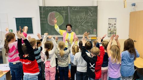 Löwenpower in der Grundschule Gräfenhausen