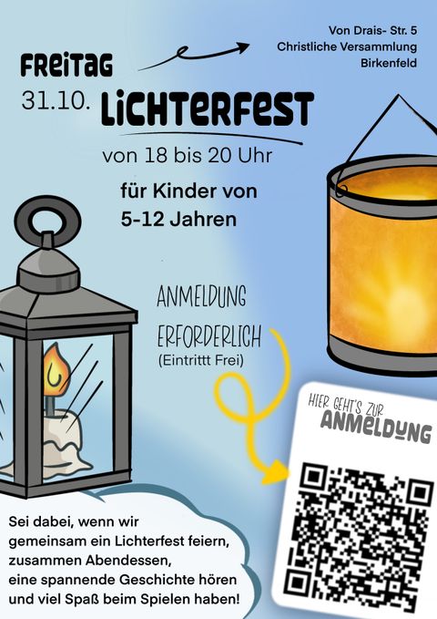 Einladung zum Lichterfest