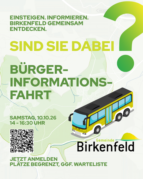 Ankündigung Bürger-Informationsfahrt