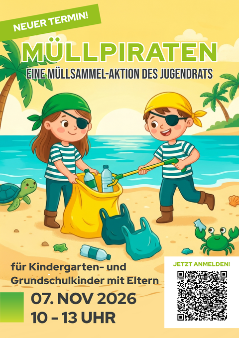 Plakat Müllpiraten
